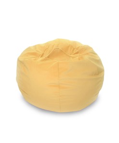 Кресло-мешок Орбита, велюр, лимон в Стерлитамаке