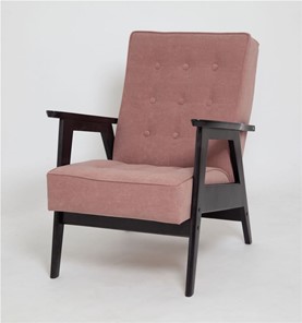 Кресло Ретро (венге / RS 12 - розовый) в Стерлитамаке