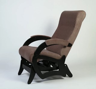 Кресло-качалка Амелия, ткань кофе с молоком 35-Т-КМ в Стерлитамаке