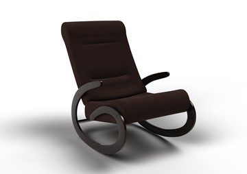 Кресло-качалка Мальта, ткань AMIGo шоколад 10-Т-Ш в Уфе