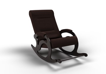 Кресло-качалка Тироль, ткань AMIGo шоколад 12-Т-Ш в Уфе