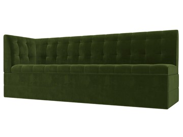 Кухонный диван Бриз, Зеленый (Микровельвет) в Стерлитамаке