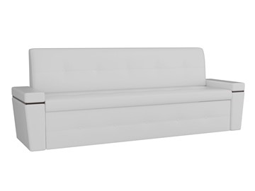 Раскладной кухонный диван Деметра, Белый (экокожа) в Стерлитамаке
