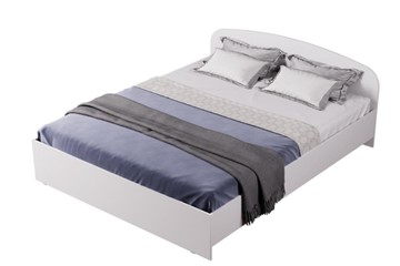 Кровать двуспальная Б 1600, Белый в Стерлитамаке
