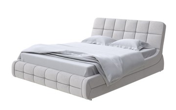 Кровать в спальню Corso-6 200х200, Велюр (Ultra Серый камень) в Салавате