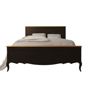 Спальная кровать Leontina (ST9341/16BLK) Черный в Стерлитамаке