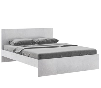 Кровать Осло М14 с настилами Лайт (Цемент светлый) в Уфе
