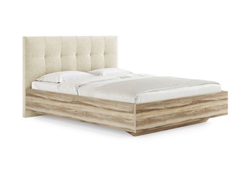 Мягкая кровать Vena (ясень ориноко) 160х190 с основанием в Стерлитамаке