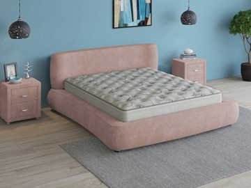 Кровать спальная Zephyr 180х200, (Велсофт Винтажный розовый) в Стерлитамаке