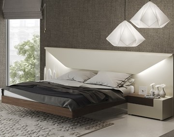Полуторная кровать Elena с подсветкой (160x200) в Уфе