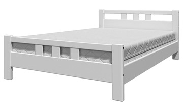 Кровать 1.5-спальная Вероника-2 (Белый Античный) 140х200 в Нефтекамске