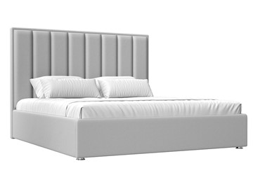 Кровать с подъемным механизмом Афродита 160, Белый (Экокожа) в Стерлитамаке