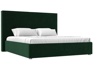 Двуспальная кровать с механизмом Аура 160, Зеленый (Велюр) в Стерлитамаке