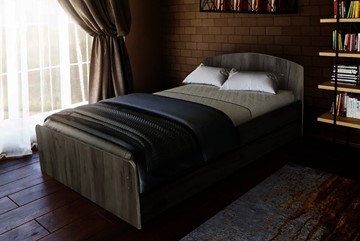 Кровать в спальню 1200х2000 с низкой ножной спинкой в Стерлитамаке