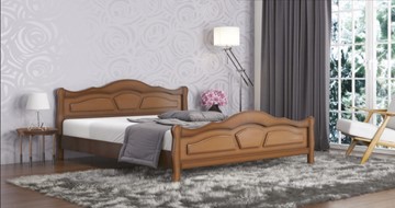 Спальная кровать СВ-Стиль Легенда 160*200 с основанием в Уфе