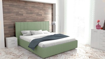 Спальная кровать Сарма Аврора 140х200 (Основанием) в Уфе