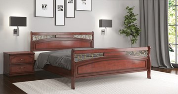 Двуспальная кровать СВ-Стиль Цезарь 160*200 с основанием в Салавате