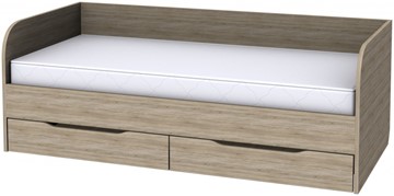 Кровать-софа КС09 с основанием, цвет Дуб Сонома в Стерлитамаке