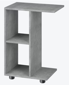 Столик подставной Ник цвет бетон в Стерлитамаке