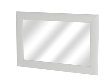 Зеркало настенное OrmaSoft 2, экокожа белая в Стерлитамаке