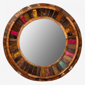 Зеркало настенное Myloft Маниша круглое в Нефтекамске