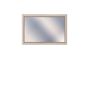 Зеркало настенное Сиена, Бодега белый / патина золото, 92х52 в Стерлитамаке