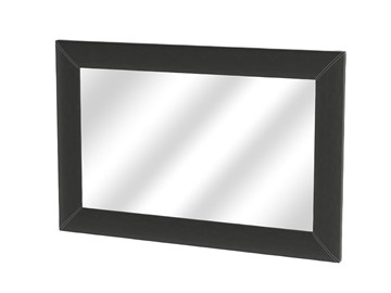 Настенное зеркало OrmaSoft 2, экокожа черная в Стерлитамаке