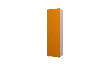 Распашной детский шкаф ТМК 600 ДО Млечный дуб, Оранжевый в Уфе