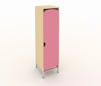 Детский шкаф на ножках ШГС4М (Розовый) в Стерлитамаке