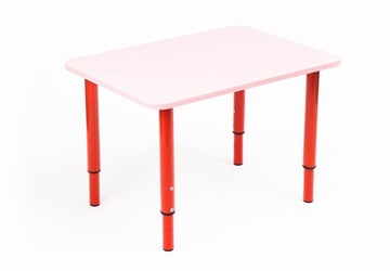Растущий стол Кузя (Розовый,Красный) в Уфе