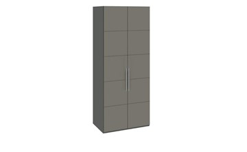 Шкаф распашной Наоми с 2-мя дверями, цвет Фон серый, Джут  СМ-208.07.03 в Уфе
