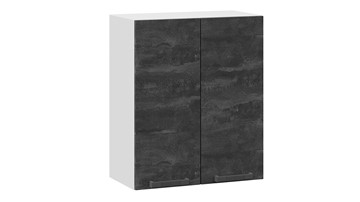 Кухонный навесной шкаф Детройт 1В6 (Белый/Угольный Камень) в Салавате