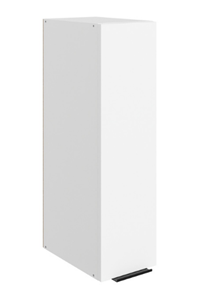 Шкаф настенный Стоун L200 Н720 (1 дв. гл.) (белый/джелато софттач) в Стерлитамаке