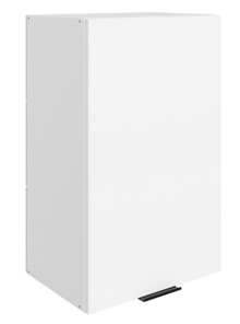 Шкаф кухонный Стоун L450 Н720 (1 дв. гл.) (белый/джелато софттач) в Стерлитамаке