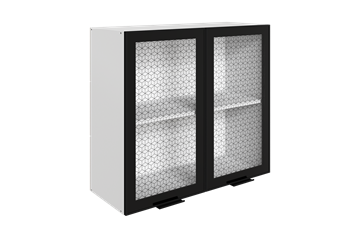 Навесной кухонный шкаф Стоун L800 Н720 (2 дв. рам.) в Стерлитамаке