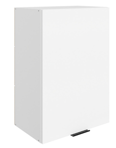Шкаф навесной Стоун L500 Н720 (1 дв. гл.) (белый/джелато софттач) в Стерлитамаке