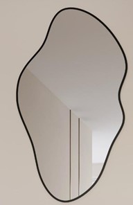 Круглое зеркало Абстракция с кантом в Стерлитамаке