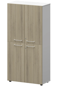 Шкаф с 4-мя дверьми Kortez СМШ48.2.28F, Кронберг/белый брилиант в Уфе