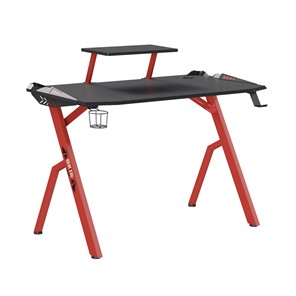 Геймерский стол SKILL CTG-001, (1200х600х750), Черный/ Красный в Уфе