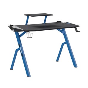 Геймерский стол SKILL CTG-001, (1200х600х750), Черный/ Синий в Стерлитамаке