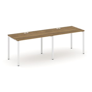 Офисный стол Concept CN.ORS-002 металл Белый/Сандал янтарный в Стерлитамаке