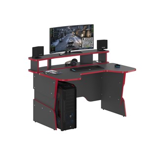 Компьютерный стол SKILLL STG 1390,  Антрацит/ Красный в Салавате