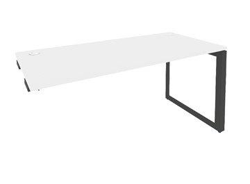 Приставной стол O.MO-SPR-4.8 Антрацит/Белый бриллиант в Стерлитамаке
