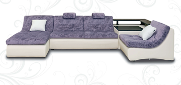 П-образный диван Марго 390х200х180х80 в Стерлитамаке