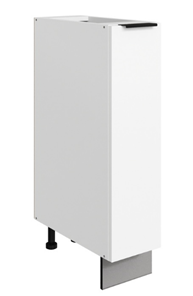 Кухонная тумба Стоун L200 (1 дв.гл.) (белый/джелато софттач) в Стерлитамаке