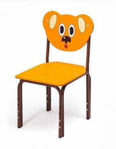 Детский растущий стул МГрупп Медвежонок (Кузя-МД(1-3)ОК) в Стерлитамаке