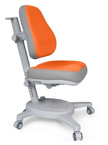 Детское кресло Mealux Onyx (Y-110) OG  - серое + чехол оранжевый с серыми вставками в Стерлитамаке
