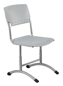 Детский стул регулируемый Отличник.3 5-7, Серый RAL 7040/Светло-серый в Стерлитамаке