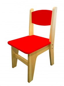 Детский стул Вуди красный (H 300) в Уфе