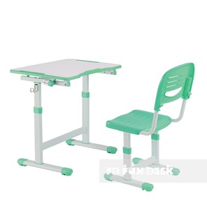 Растущая парта + стул Piccolino II Green в Уфе